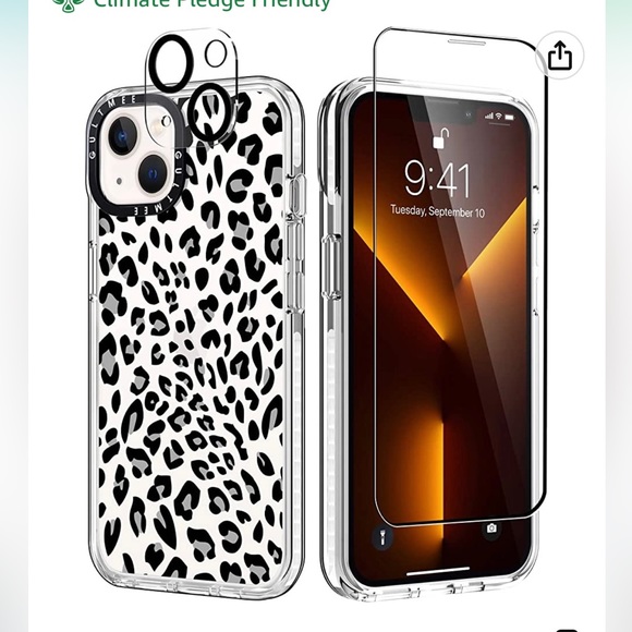NWT Leopard iPhone 13 case - Picture 1 of 6